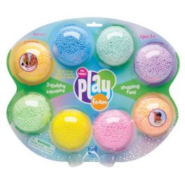 MASA PLAYFOAM DISPLAY 8 COLORES 1906