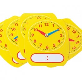 RELOJ EJERCICIO PLASTICO 5U