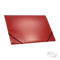 CARPETA OFICIO PLASTICA CON ELASTICO ROJO (003) ADIX