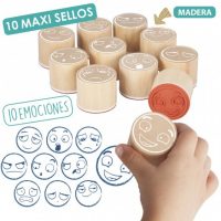 MAXI-SELLOS DE LAS 10 EMOCIONES 20546