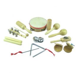 MALETA INSTRUMENTOS MUSICALES DE MADERA 10 UND