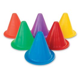 SET DE 6 CONOS FLEXIBLES 6 COLORES VCM-67S6