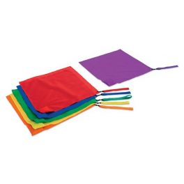 BANDERAS RITMICAS CON PESO 6 UND. 50x50CMS.