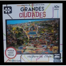 PUZZLE GRANDES CIUDADES DE 1000 PZ, VALPARAISO, CHILE