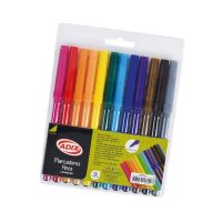 Marcador Fino 12 Colores (001) ADIX