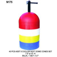 CONOS PLASTICOS SET 40PZA.SOFT N175 ( 6 ) 