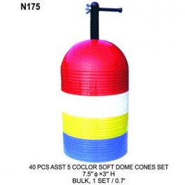 CONOS PLASTICOS SET 40PZA.SOFT N175 ( 6 )