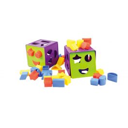 JUEGO CUBO DE ENCAJE PLAST. 16PCS. QL-056(A)-2 (48