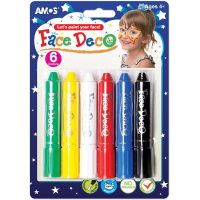 PINTURA FACIAL 6 COLORES CRAYON TWIST FD5B6