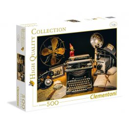 Puzzle La Maquina de Escribir - 500 piezas - High Quality Collection - Clementoni