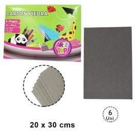 CARPETA CARTON PIEDRA 20 X 30 CM X 6 UNIDADES