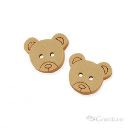 BOTON MADERA OSO 30U (011) CREATIVE