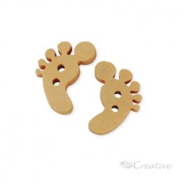 BOTON MADERA PIE 25U (014) CREATIVE