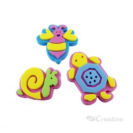 TIMBRE GOMA EVA ANIMALES 8U (004) CREATIVE