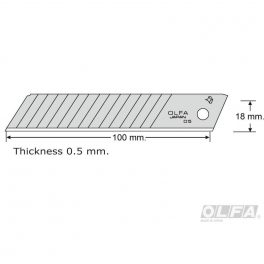 REPUESTO UNIVERSAL GRANDE DOBLE FRAGMENTOS ESTUCHE 10U