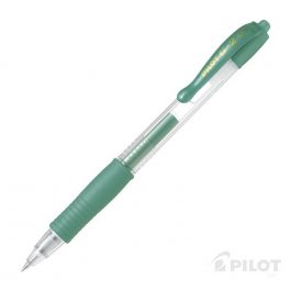 LAPIZ GEL G-2 0.7 VERDE METALICO PILOT