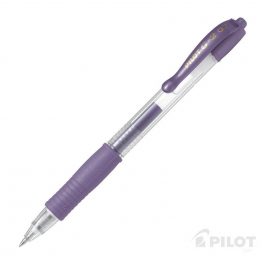 LAPIZ GEL G-2 0.7 VIOLETA METALICO PILOT