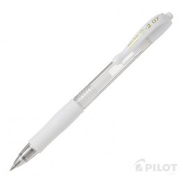 LAPIZ GEL G-2 0.7 BLANCO PASTEL PILOT