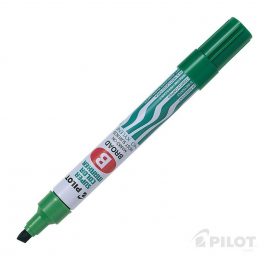 MARCADOR PERMANENTE SCA BISELADO VERDE PILOT