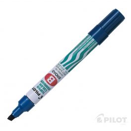 MARCADOR PERMANENTE SCA BISELADO AZUL PILOT