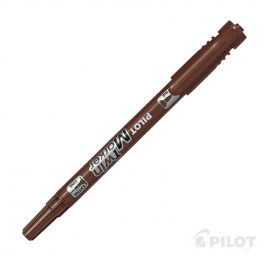 MARCADOR DOBLE PUNTA CAFE OSCURO PILOT