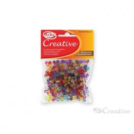 CUENTA PLASTICA REDONDA 60G (003) CREATIVE