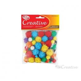 POMPON GLITTER SURTIDO 78U (001) CREATIVE