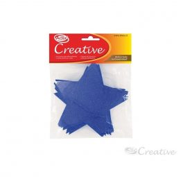 ESTRELLA GOMA EVA GLITTER 12U (019) CREATIVE