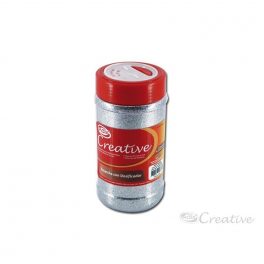 ESCARCHA DOSIFICADOR 250G PLATA (004) CREATIVE