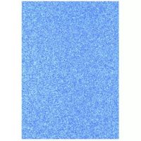 GOMA EVA GLITTER PLIEGO 10 U H048 CELESTE 45X60(10