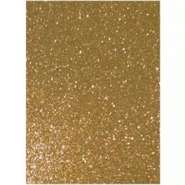 GOMA EVA OF.10UND.GLITTER CAFE 20X30CM H014