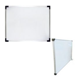 PIZARRA BLANCA 90x120 CM. BORDE ALUMINIO