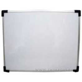PIZARRA BLANCA MAGNETICA 1.00x2.00 BORDE ALUMINIO