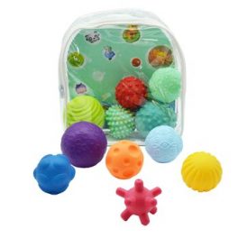 SET DE 10 PELOTAS TACTILES REF.KR1811058