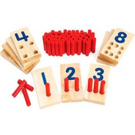 TABLEROS NUMERICOS MONTESSORI PEGNUMBD