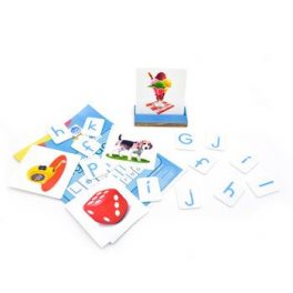 JUEGO CON LETRAS MOVILES 25x24x6 175 PZAS.