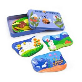 SET DE 10 PUZZLES ASOCIACIoN ALIMENTOS (90)