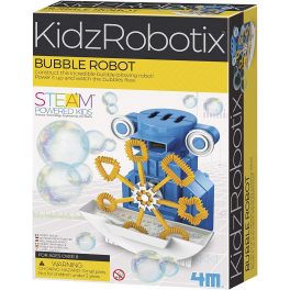 Robot hace burbujas