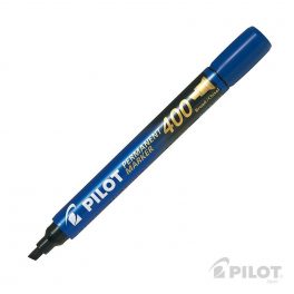 MARCADOR PERMANENTE SCA400 BISELADO AZUL PILOT