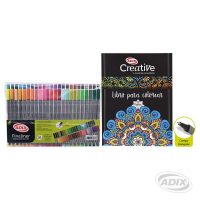 Set Fineliner 48u c/Mandala (M01) ADIX