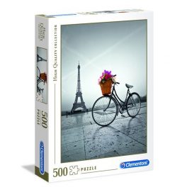 Puzzle Paseo romantico en Paris - 500 piezas - High Quality Collection - clementoni