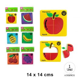 SET PUZZLES EVA FRUTAS