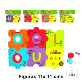 ROMPECABEZAS 06 COLORES CON VOCALES CENTRO EVA
