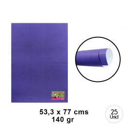 CARTULINA ARTETOP 53,3X77CM 140GRS HILADO 9 AZUL 25 UNIDADES