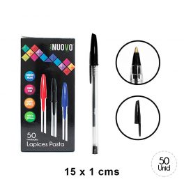 LAPIZ PASTA 095 NEGRO 50 UN.