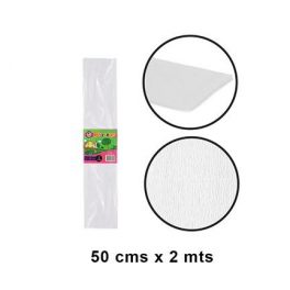 PAPEL CREPE 10 PLIEGOS COLOR BLANCO