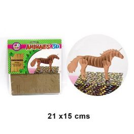 UNICORNIO ARMABLE 3D PUZZLE
