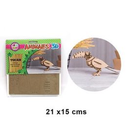 TUCAN ARMABLE 3D PUZZLE