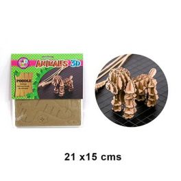 POODLE ARMABLE 3D PUZZLE