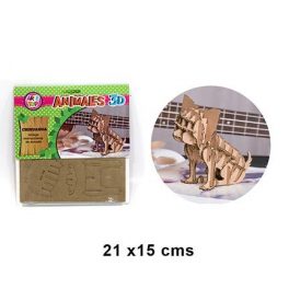 CHIHUAHUA ARMABLE 3D PUZZLE